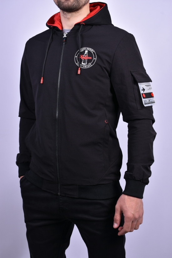 Куртка чоловіча демісезонна (кол. чорний) "DGJJ" Розмір в наявності : 44 арт.99012