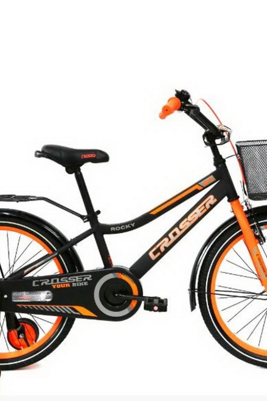 Велосипед 2-колёсный размер колеса 18 дюймов (цв.оранжевый) 