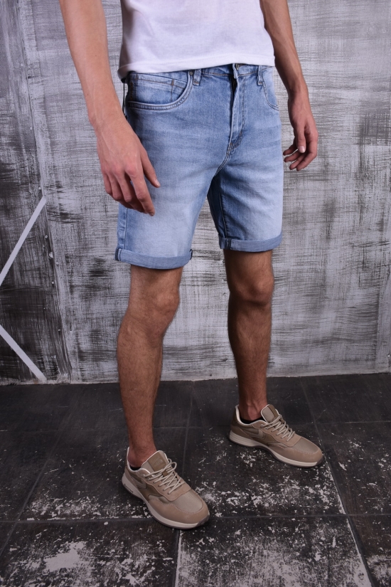 Шорти чоловічі джинсові стрейчові "PAGALEE" Розмір в наявності : 38 арт.P6280D