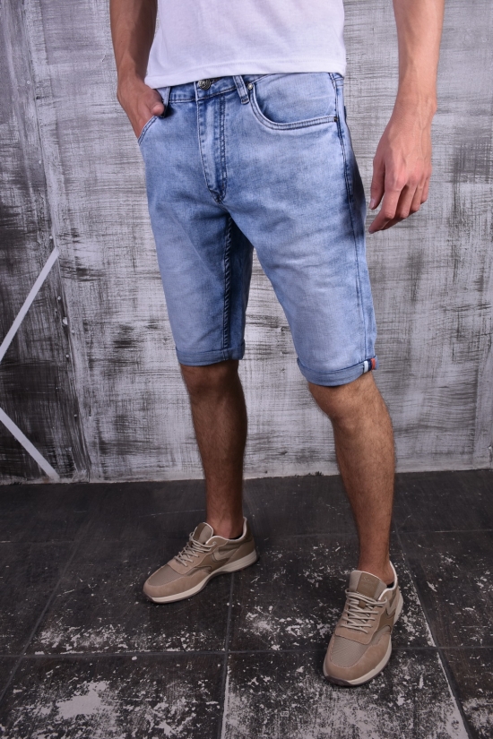 Шорти чоловічі джинсові стрейчові "PAGALEE" Розміри в наявності : 40, 42 арт.P6745D