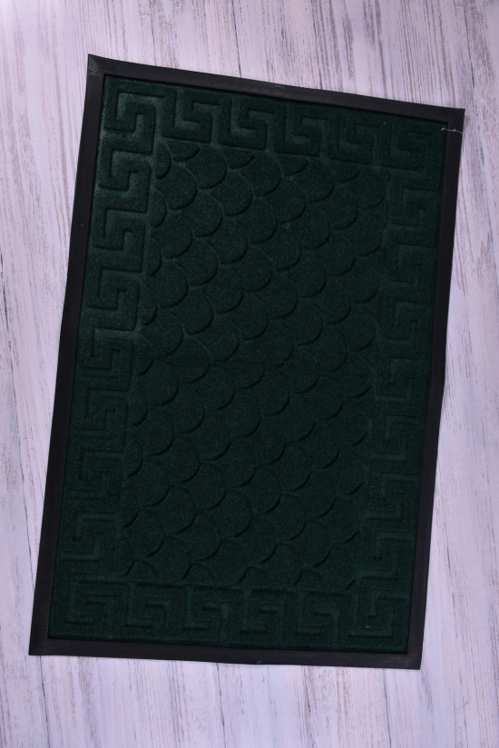 Коврик на резиновой основе размер 60/90 см (цв.зеленый) арт.MF4151