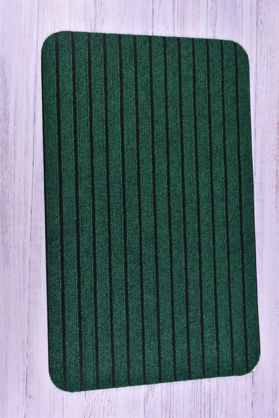 Коврик на резиновой (цв.зеленый) основе размер 50/80 см. арт.LB-2022-005