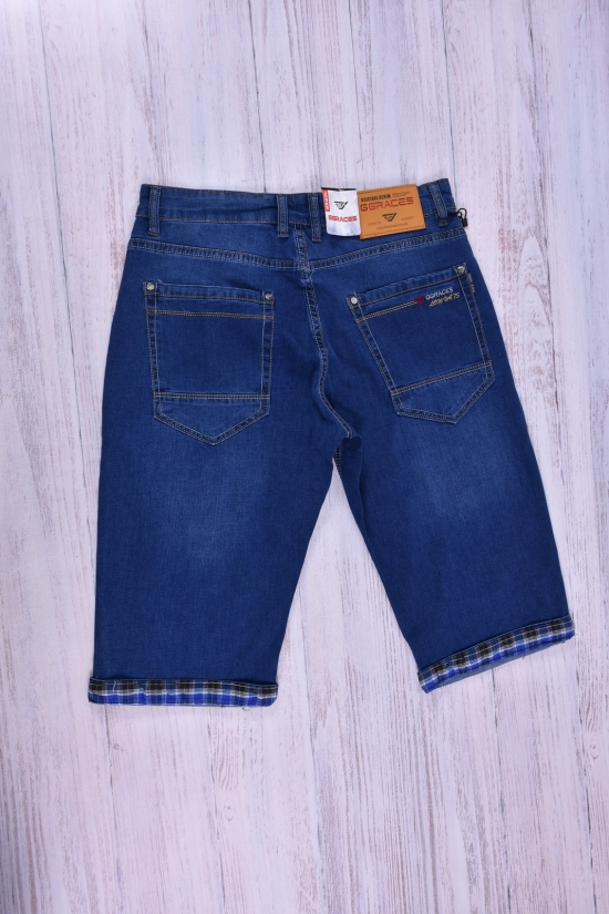 Шорти чоловічі джинсові стрейчові "GGRACES" Розміри в наявності : 31, 33, 34 арт.D8078