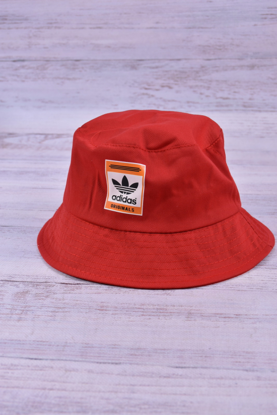 Панама для мальчика (цв.красный) (окружность головы 54-55) арт.Adidas