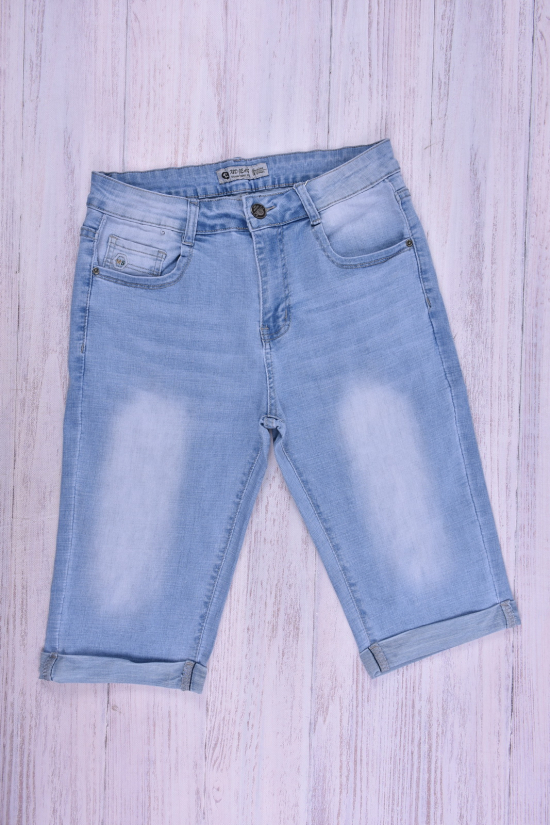 Капри женские джинсовые стрейчевые Размер в наличии : 42 арт.MF-2157
