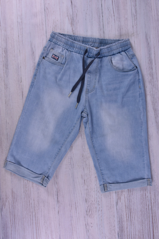 Капрі жіночі джинсові Розміри в наявності : 32, 33, 36 арт.MF-2381