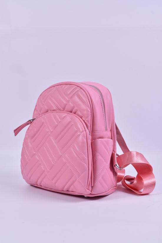 Рюкзак жіночий (кол. рожевий) розмір 25/26/11 см. 