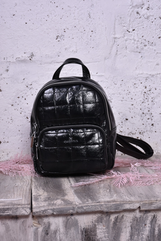 Рюкзак жіночий (кол. чорний) розмір 23/17/10 см. "ALEX арт.CD-8760