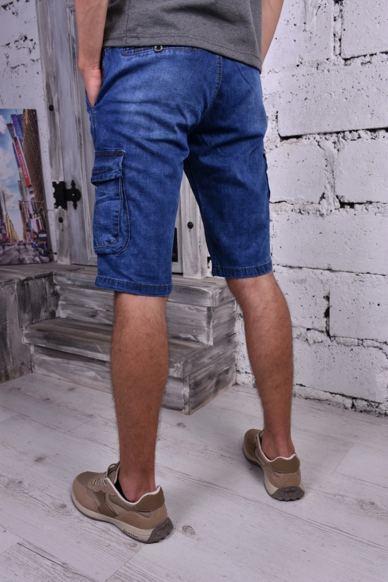 Шорти чоловічі джинсові, зі стрейчем "VINGVGS" Розміри в наявності : 28, 29, 30, 31, 33, 34 арт.V326-1