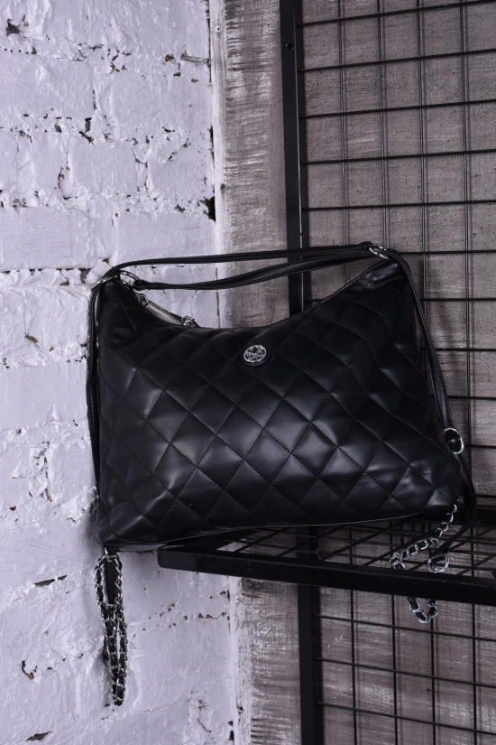 Сумка-рюкзак женская (цв.черный) "Alex Mia" размер 25/36/8 см. арт.CD-8639