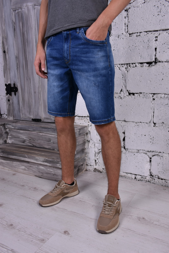 Шорти джинсові чоловічі стрейчові "VARXDAR" Розміри в наявності : 31, 32, 34, 35 арт.5A-042