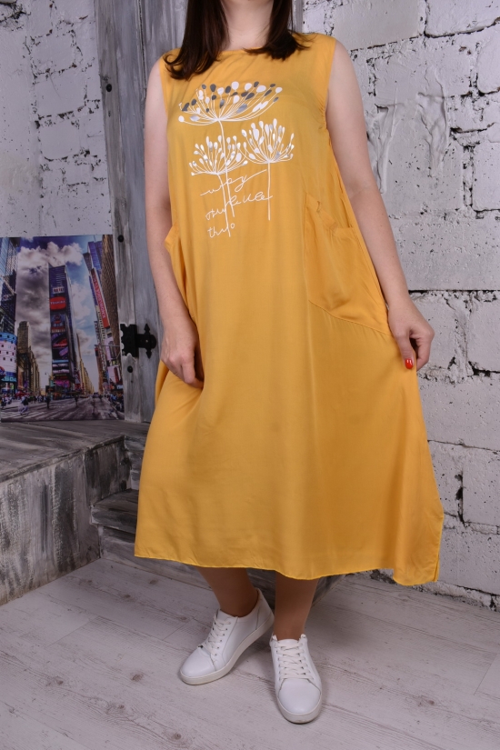 Сукня жіноча (кол. жовтий) "ANGORA" Розміри в наявності : 46, 48, 50 арт.9995-5