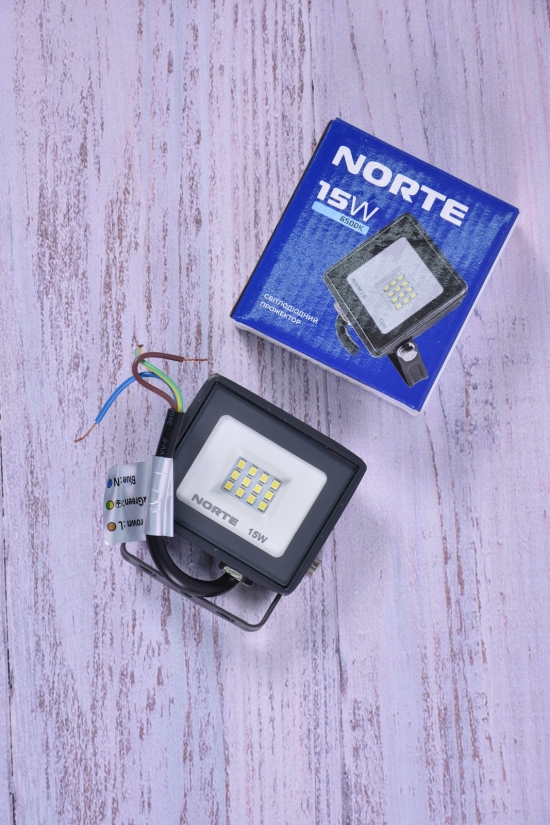 Прожектор "NORTE" (15W, 6500K,) арт.1-NSP-12015
