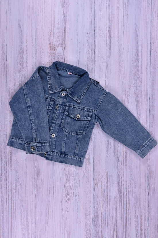 Пиджак джинсовый для девочки (цв.голубой) Рост в наличии : 92, 98, 104, 110, 116 арт.131