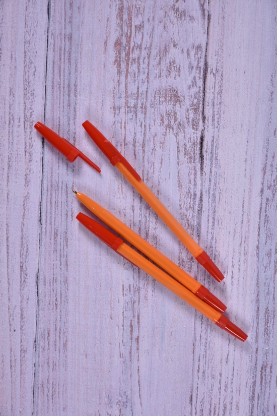 Ручка шариковая (цв.красный) Corvina 