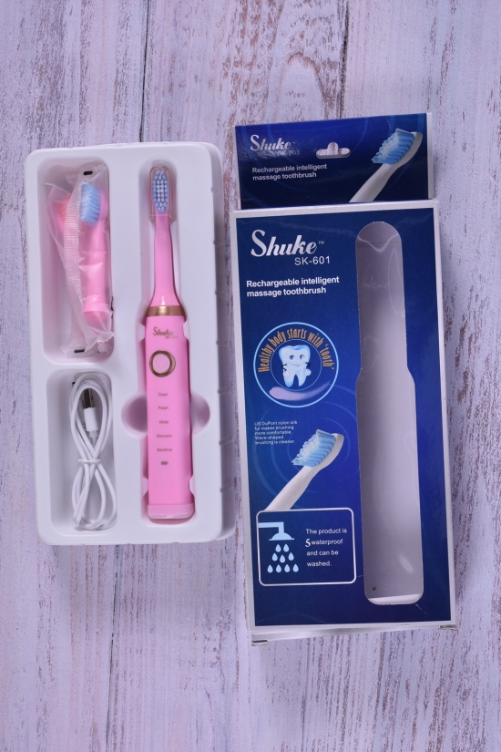 Щітка зубна електрична (кол. рожевий) арт.SK-601