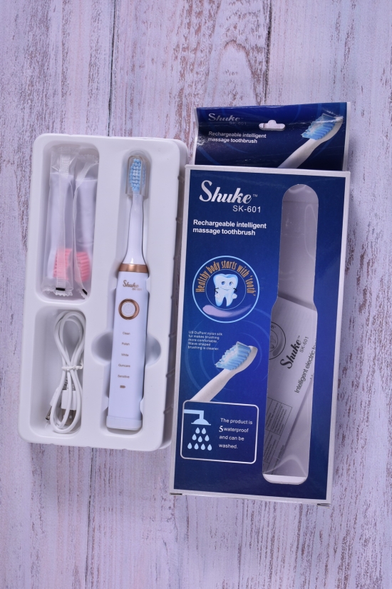 Щітка зубна електрична (кол. білий) арт.SK-601