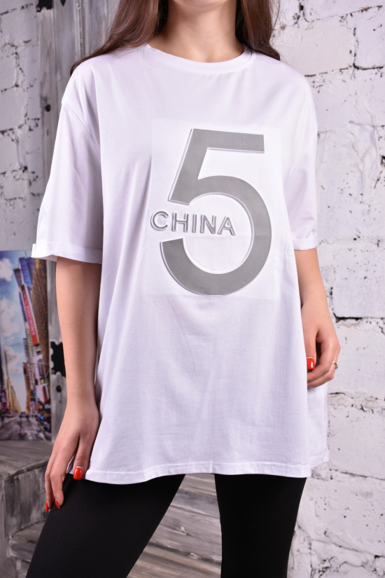 Жіноча футболка трикотажна (модель OVERSZE) розмір 46-48 "NA NA" арт.E62-65