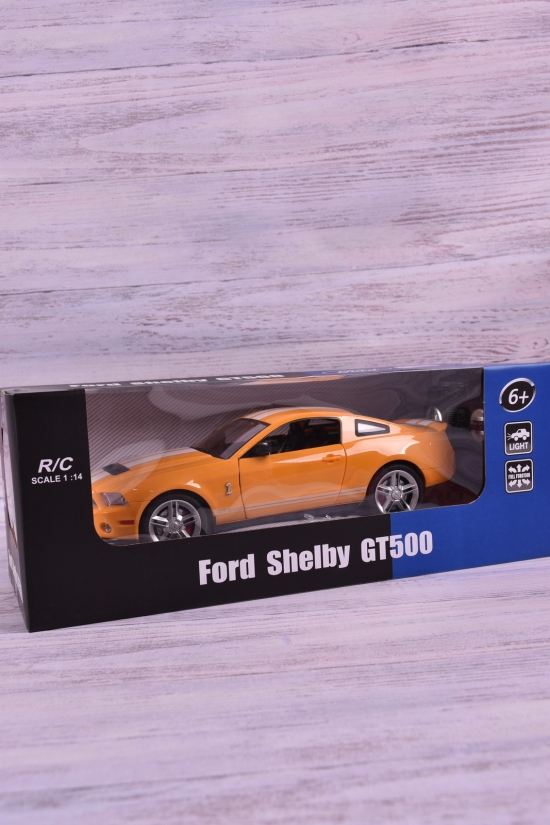 Машинка аккумуляторная на р/к Ford Mustang открываются двери в коробке 34/15/8см арт.2170
