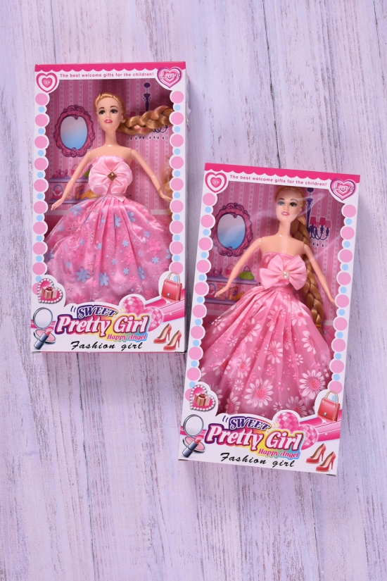Кукла "типа Барби" в нарядном платье в коробке 32,5/17/4,5см арт.YE-77