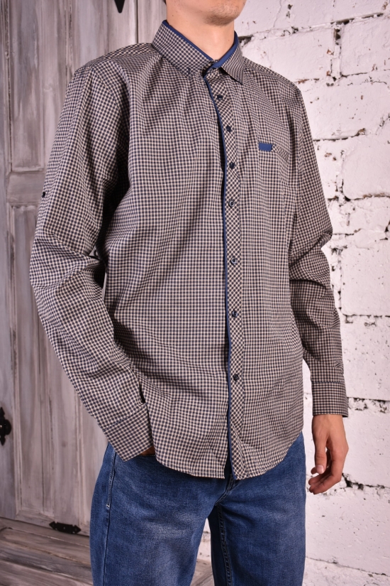 Рубашка мужская "CRESTANCE" (SLIM FIT) Размеры в наличии : 44, 46, 48 арт.SDK7600