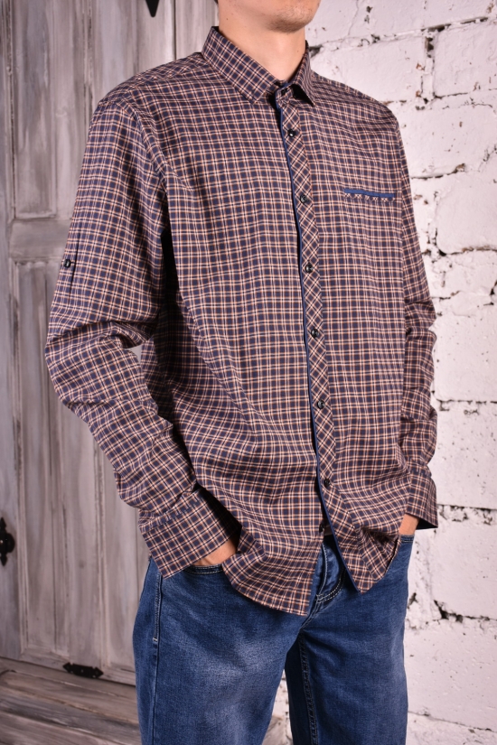 Рубашка мужская "CRESTANCE" (SLIM FIT) Размеры в наличии : 46, 48, 50 арт.SDK7835
