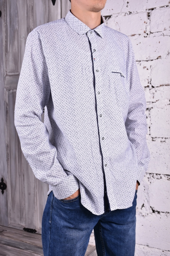 Рубашка мужская "CRESTANCE" (SLIM FIT) Размеры в наличии : 46, 54 арт.SKY2957