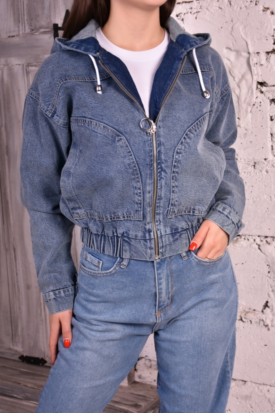 Пиджак джинсовый женский OVERSIZE Размеры в наличии : 42, 44 арт.5042-R