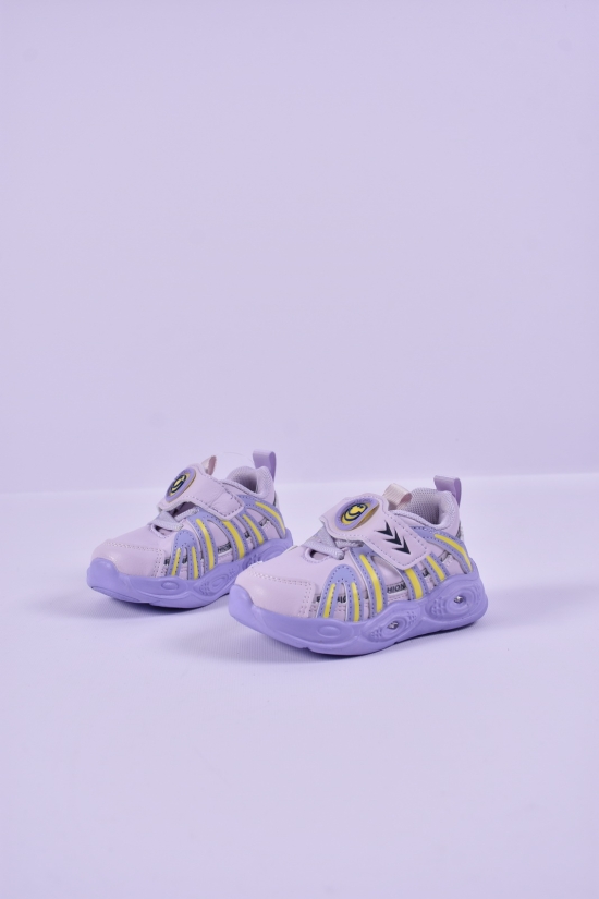 Кроссовки для девочки (с LED подсветкой ) "W.NIKO" Размеры в наличии : 17, 18, 19, 20, 21, 22 арт.CC105-2