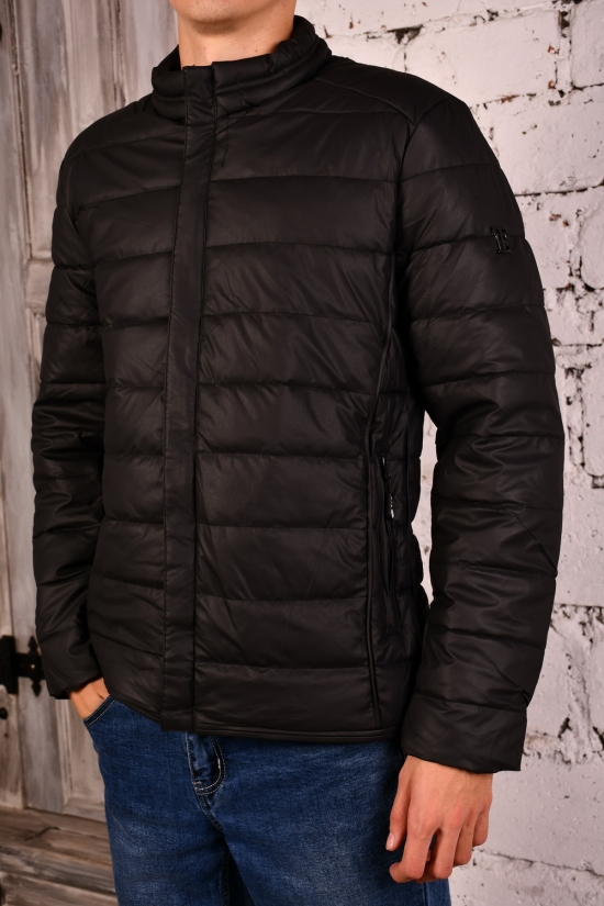 Куртка чоловіча (кол. чорний) демісезонна "ATE" Розмір в наявності : 46 арт.A-817