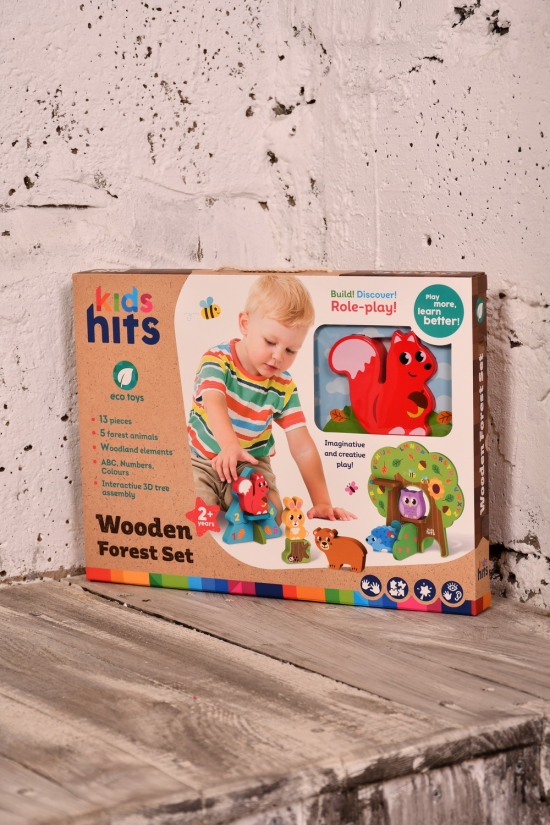 Дерев'яна іграшка "Kids hits" розмір 34/25,5/3,3см арт.KH20/009