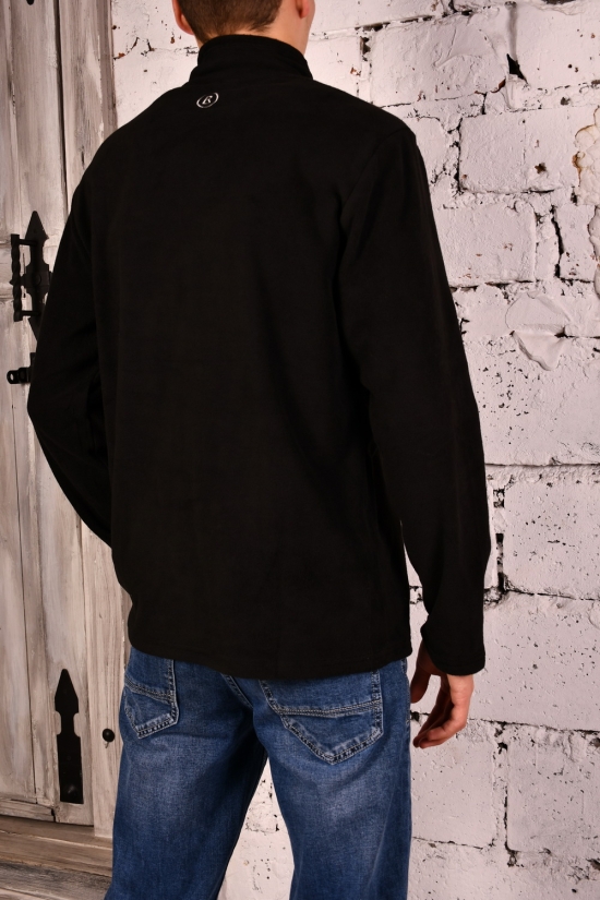 Джемпер мужской (цв.черный) флисовый Размеры в наличии : 46, 50 арт.82-2144