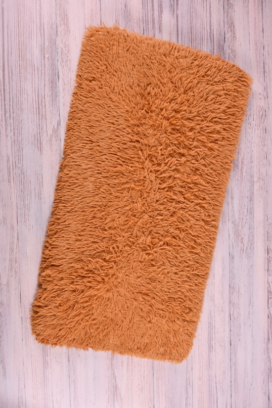 Коврик травка с ворсом (цв.св. коричневый) размер 90/180см арт.7485