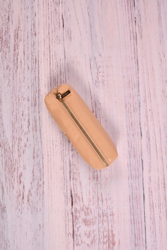 Ключница женская кожаная (color.beige) размер 15/5.5 см. "Alfa Ricco" арт.AR1000LB