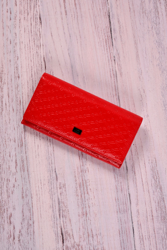 Гаманець жіночий шкіряний (color.red) розмір 18.5/9.5 см. Alfa Ricco арт.AR2005/MM