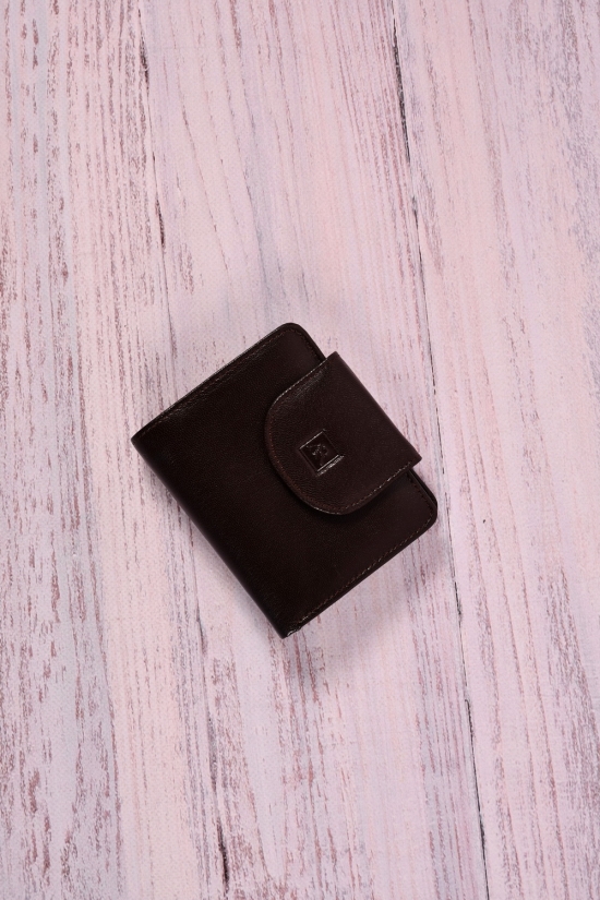 Кошелёк женский кожаный (color.coffee) размер 12/9 см. Alfa Ricco арт.AR7117YP