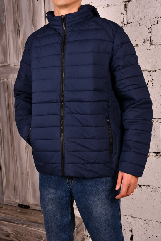 Куртка мужская (цв.синий) из плащевки демисезонная Размеры в наличии : 46, 48 арт.2211