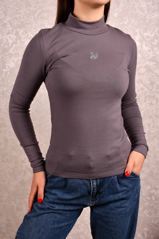 Гольф жіночий (колір сірий) стрейчевий "NANA" Розміри в наявності : 42, 44, 46, 48 арт.S21003