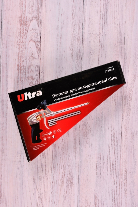Пістолет для поліуретанової піни ULTRA (тефлонове покриття адаптера) арт.2722012