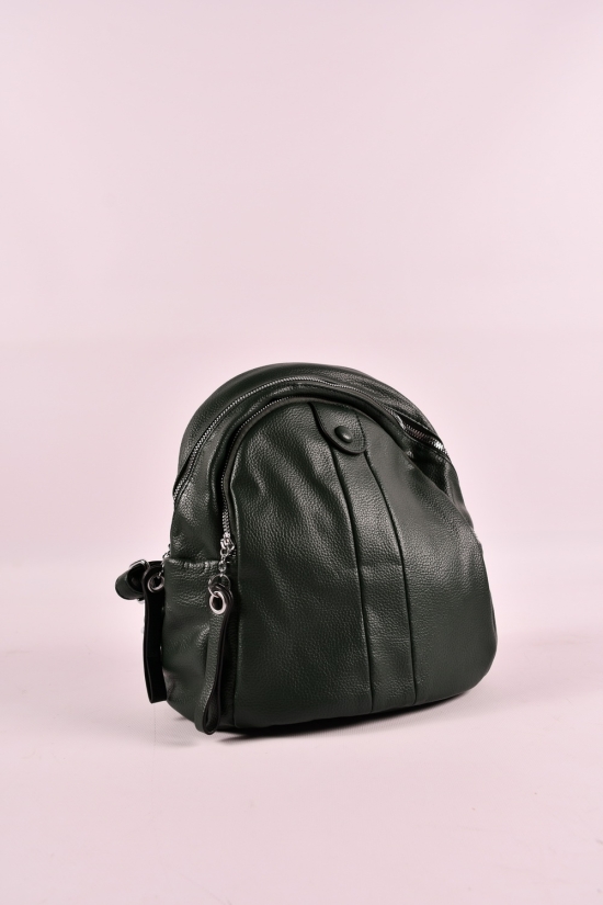 Рюкзак женский (цв.зеленый) размер 24/21/13см арт.W-022