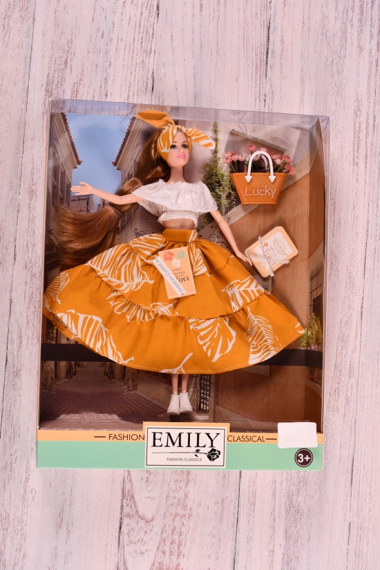 Лялька "EMILY" з аксесуарами розмір іграшки 29см арт.QJ111A
