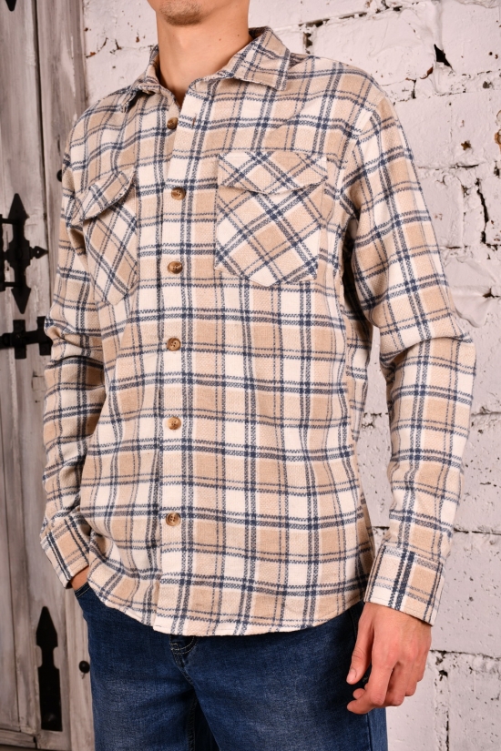 Рубашка мужская "Ronex" 100%COTTON Размеры в наличии : 42, 44, 46, 48, 50 арт.7282/1