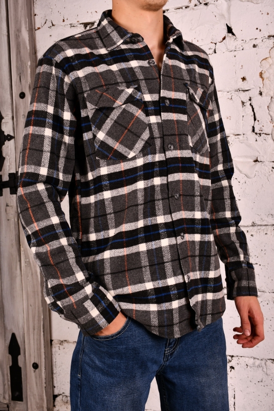Рубашка мужская "Ronex" 100%COTTON Размеры в наличии : 42, 44, 46, 48 арт.7282/1