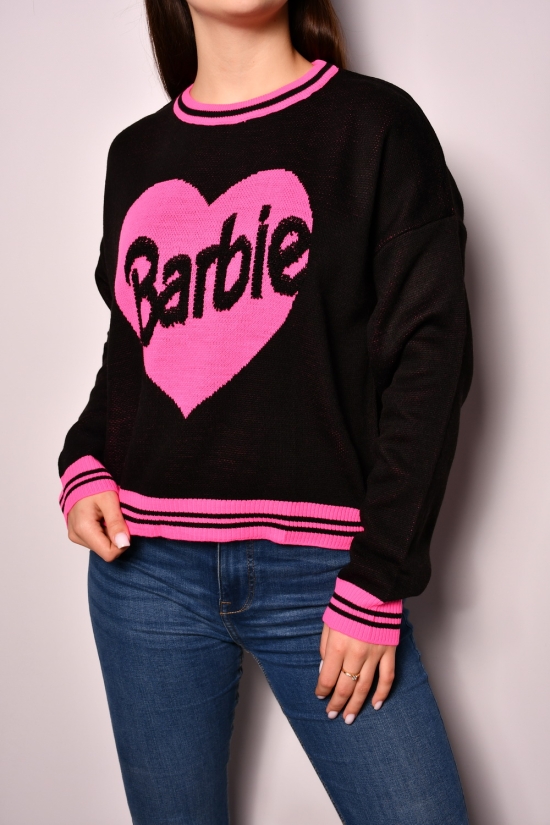 Жіночий светр в'язаний (кол. чорний) "Karon" розмір 44-46 арт.10642