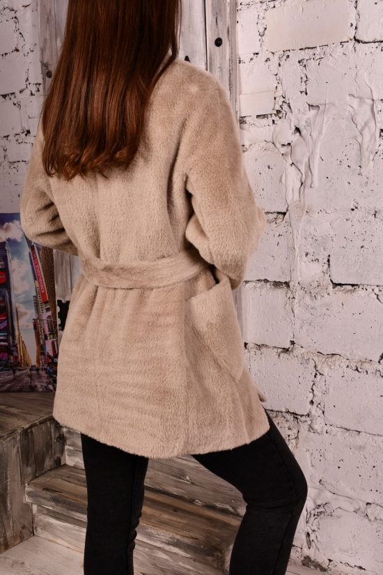 Жіноче пальто з вовни альпака (color.2) "ROMATIC" Розміри в наявності : 44, 46, 48 арт.686