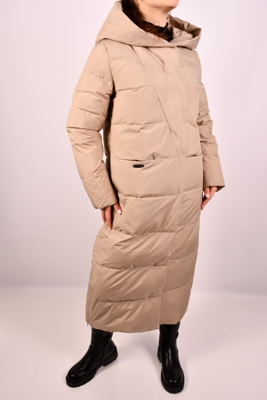 Жіноче пальто зимове color.34 (наповнювач біо-пух) "Quiet Poem" Розміри в наявності : 44, 46, 50, 52 арт.AY-2260