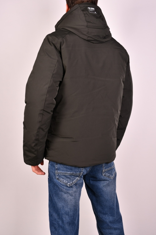 Куртка мужская зимняя цв.хаки (наполнитель 100% полиэстер) "REMAIN" Размеры в наличии : 46, 52 арт.3080