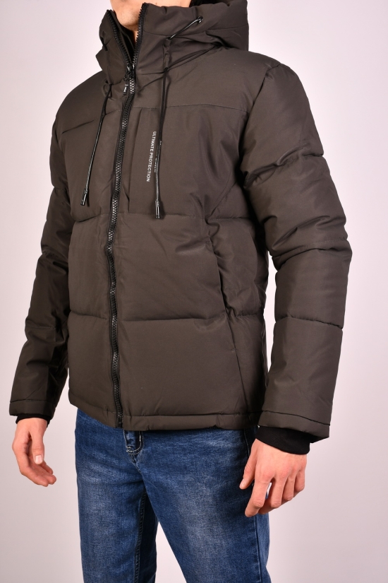 Куртка чоловіча зимова цв. хакі (наповнювач 100% поліестер) "REMAIN" Розмір в наявності : 46 арт.3075