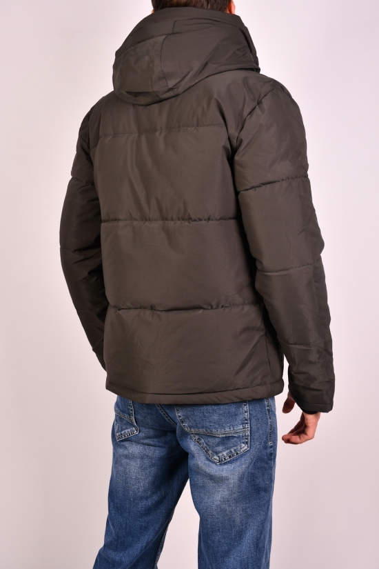 Куртка чоловіча зимова цв. хакі (наповнювач 100% поліестер) "REMAIN" Розмір в наявності : 46 арт.3075