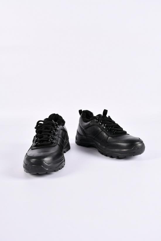 Кроссовки мужские (цв.черный) из натуральной кожи"Dan Shoes" Размеры в наличии : 41, 42, 44, 45 арт.2205